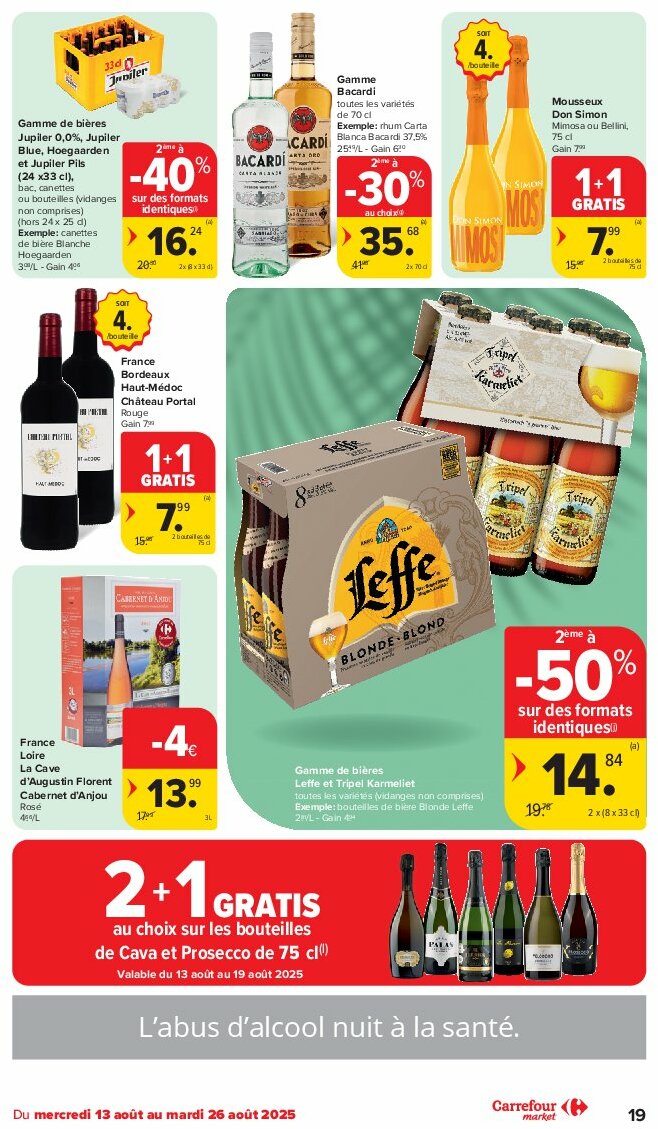 carrefour-market - Carrefour Market folder geldig vanaf 13/08 - 26/08 - page: 19