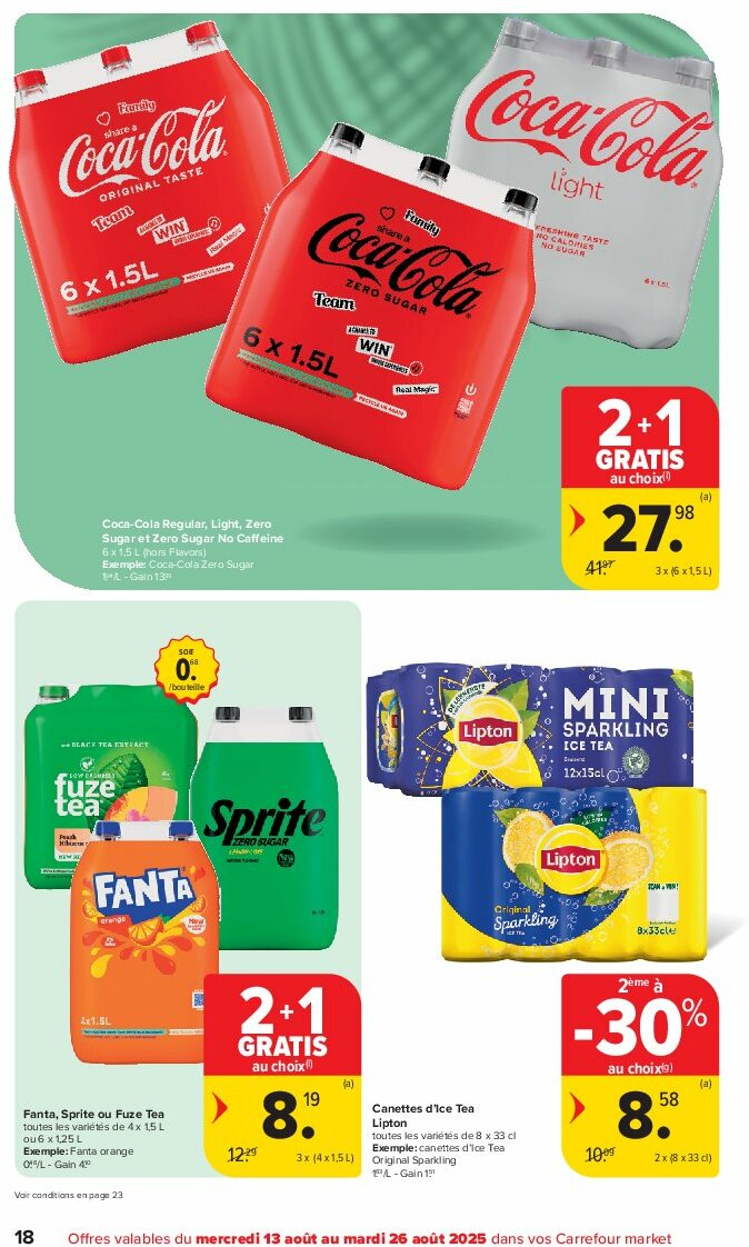 carrefour-market - Carrefour Market folder geldig vanaf 13/08 - 26/08 - page: 18