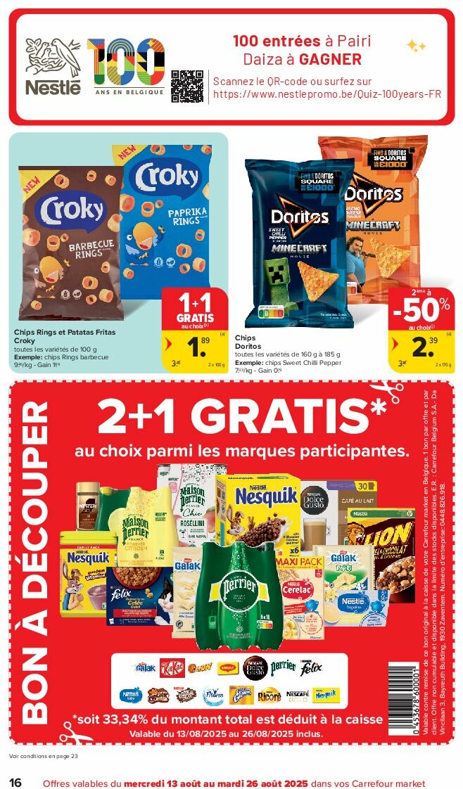 carrefour-market - Carrefour Market folder geldig vanaf 13/08 - 26/08 - page: 16