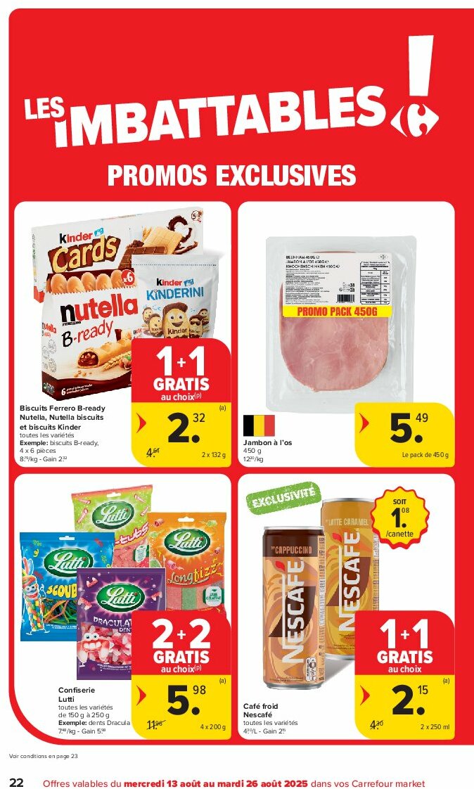 carrefour-market - Carrefour Market folder geldig vanaf 13/08 - 26/08 - page: 22