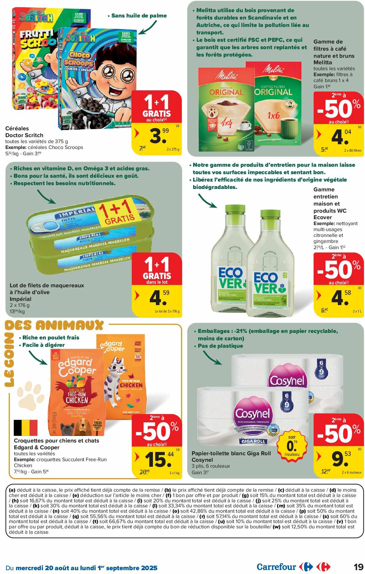carrefour-market - Carrefour Market - Act for food folder geldig vanaf 20/08 - 01/09 - page: 19