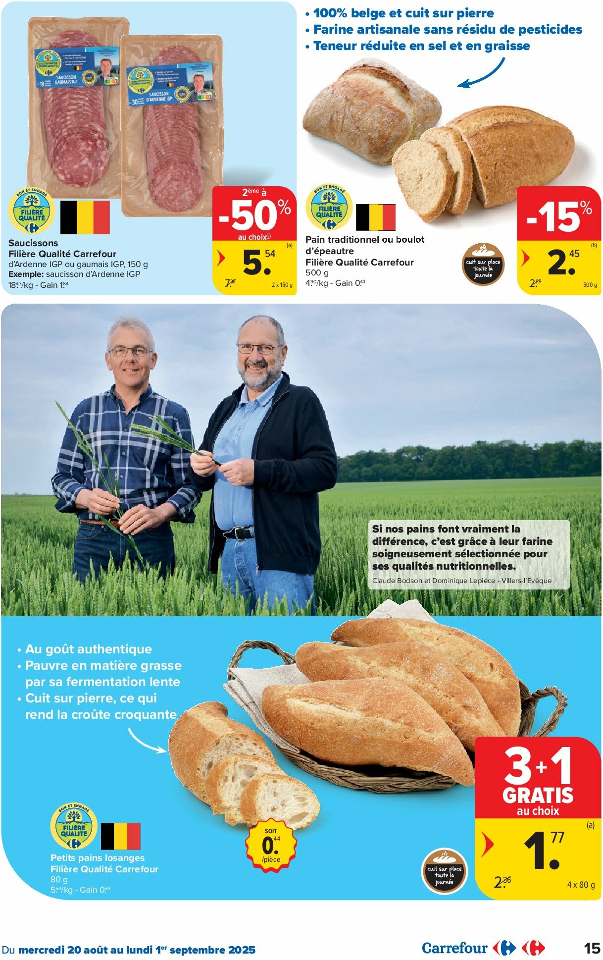 carrefour-market - Carrefour Market - Act for food folder geldig vanaf 20/08 - 01/09 - page: 15