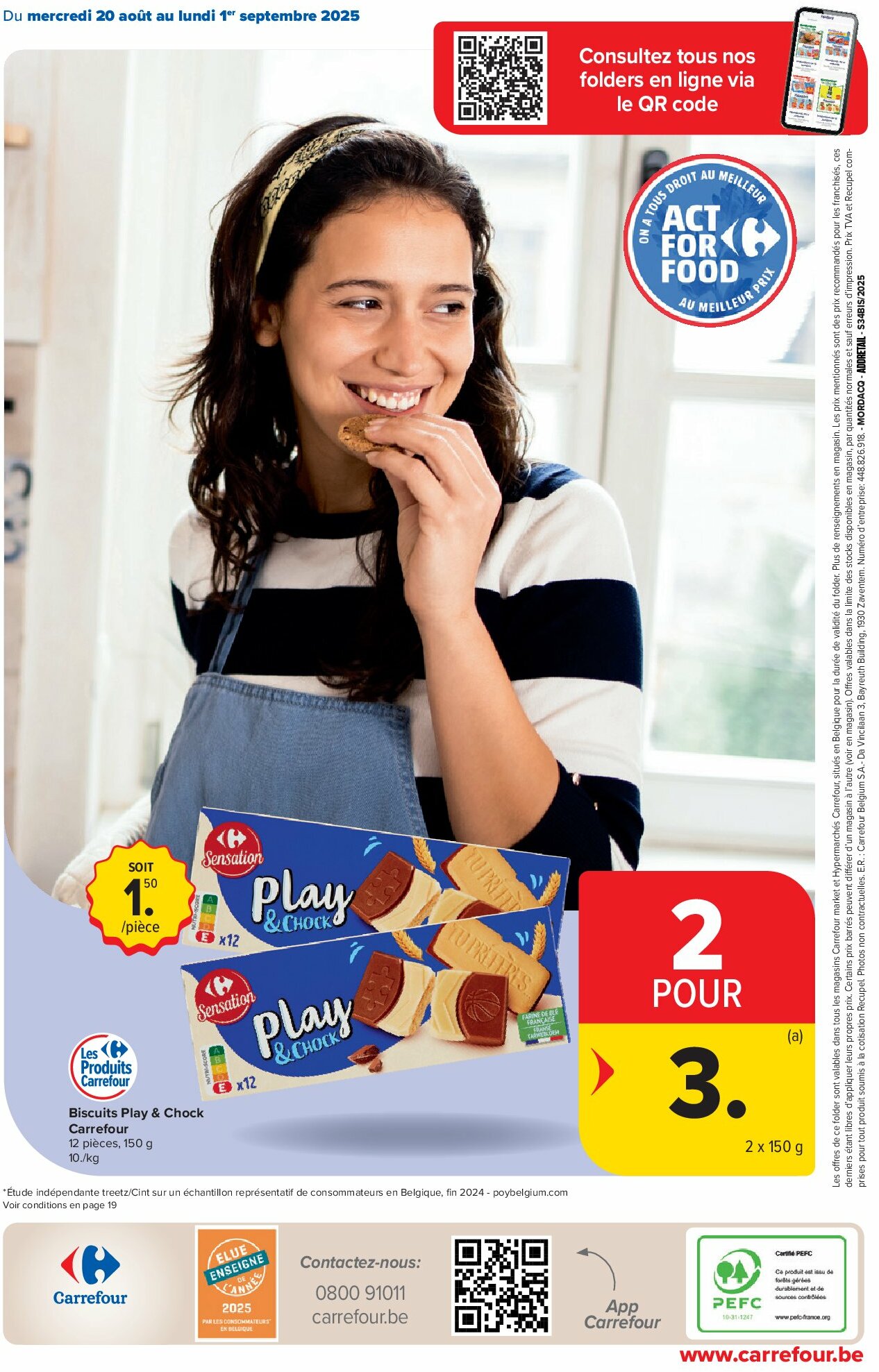 carrefour-market - Carrefour Market - Act for food folder geldig vanaf 20/08 - 01/09 - page: 20