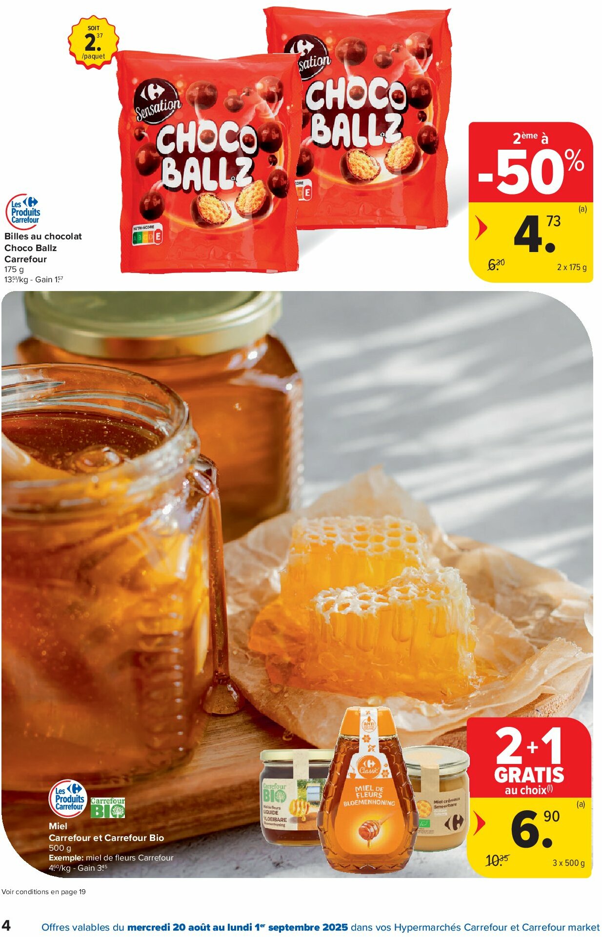 carrefour-market - Carrefour Market - Act for food folder geldig vanaf 20/08 - 01/09 - page: 4