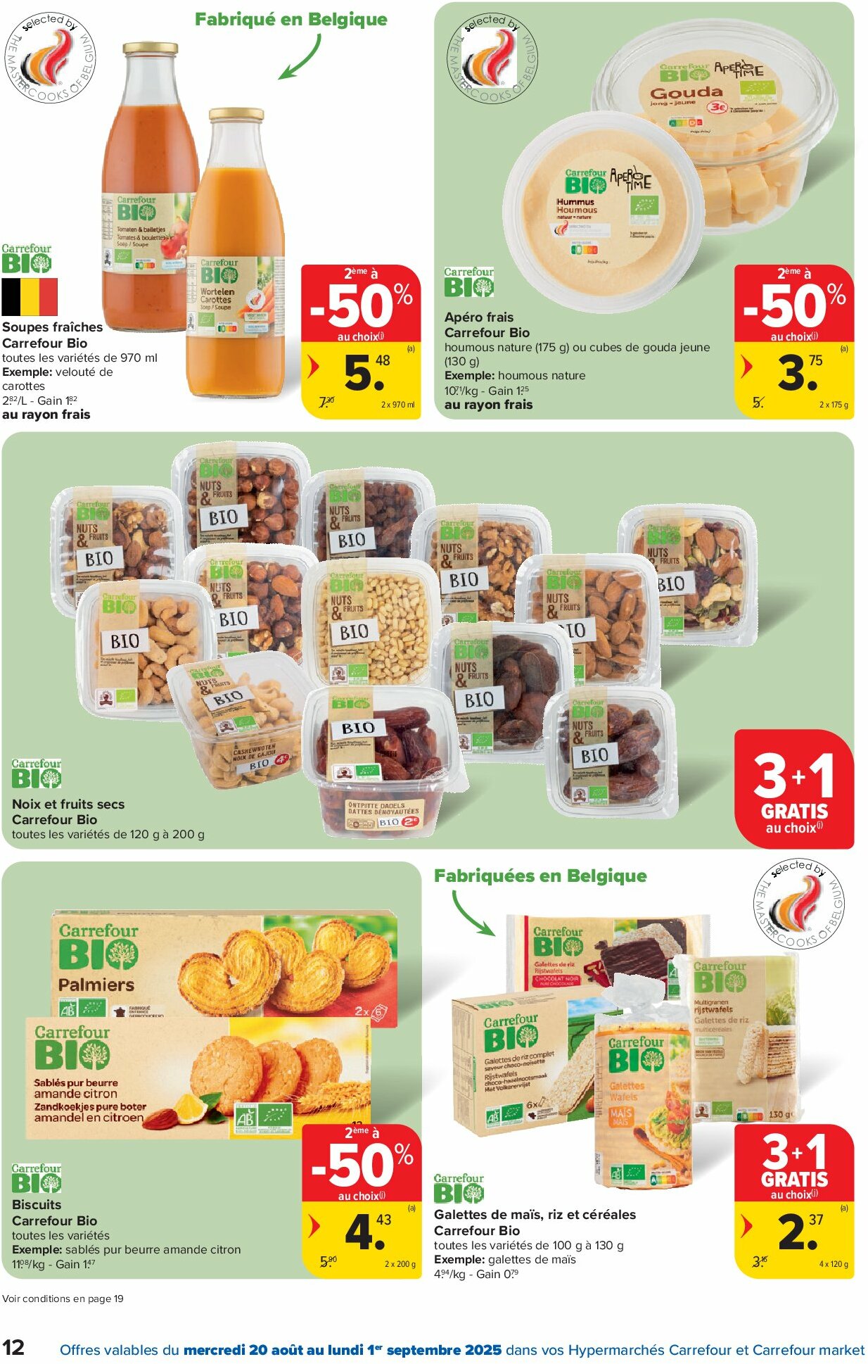 carrefour-market - Carrefour Market - Act for food folder geldig vanaf 20/08 - 01/09 - page: 12