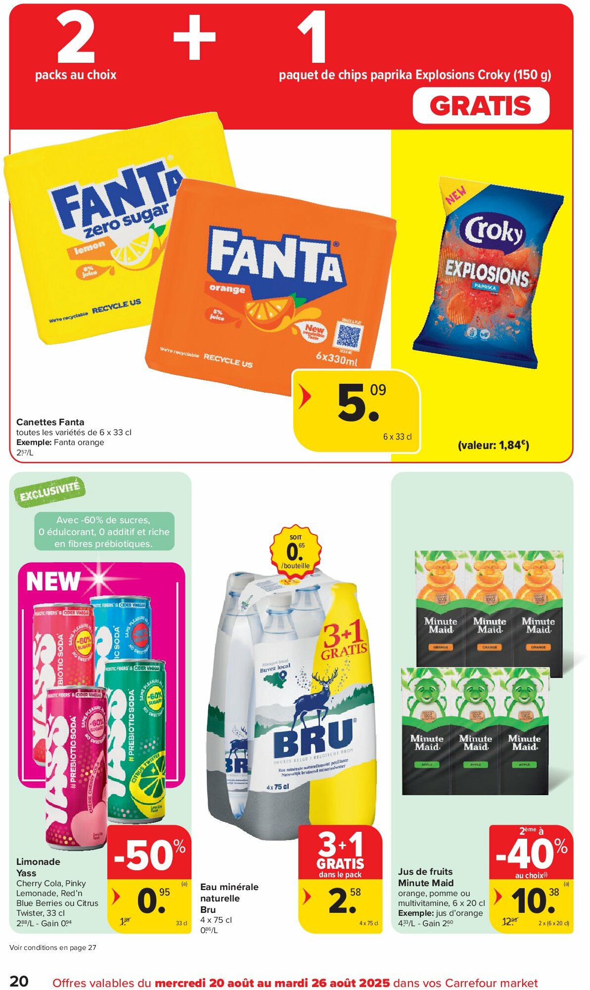 carrefour-market - Carrefour Market folder geldig vanaf 20/08 - 26/08 - page: 20