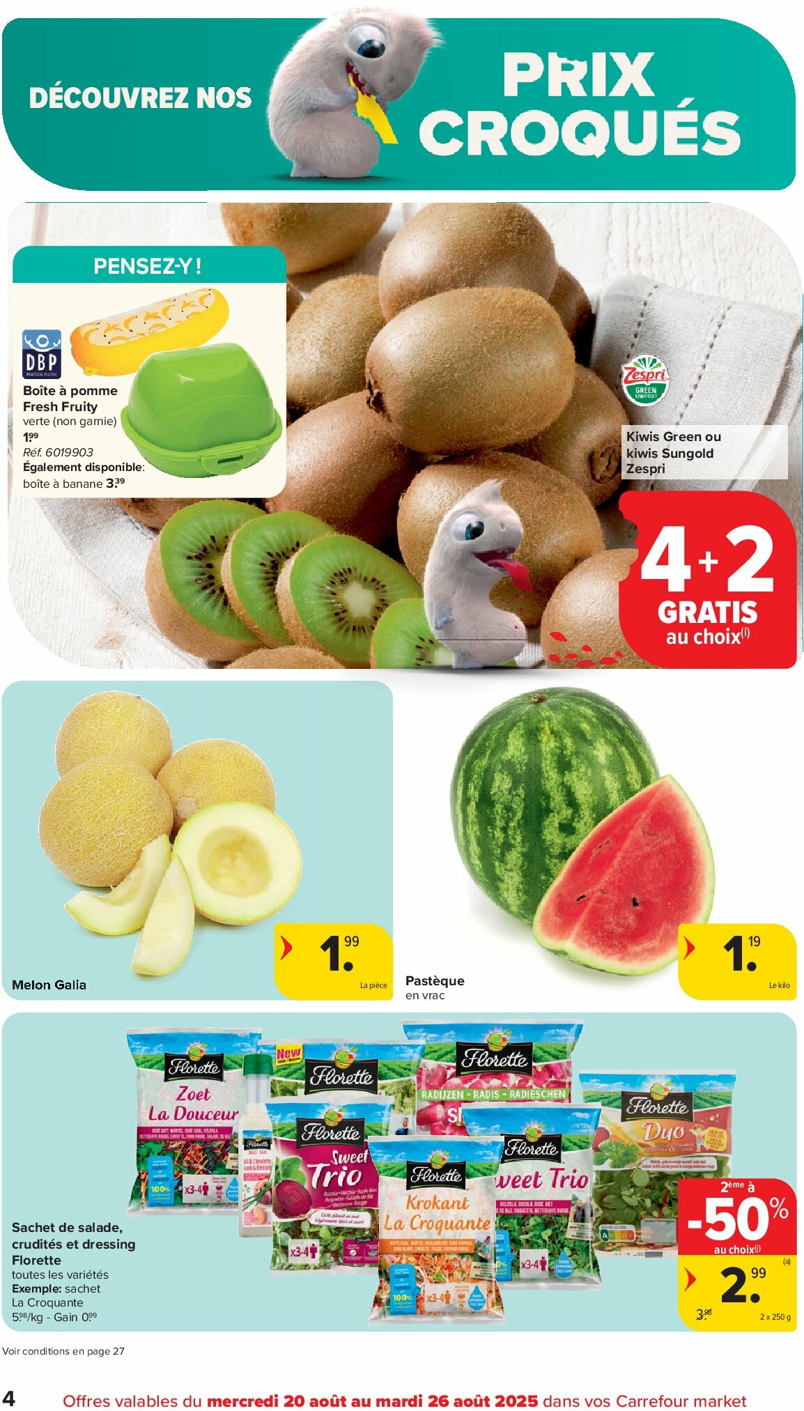 carrefour-market - Carrefour Market folder geldig vanaf 20/08 - 26/08 - page: 4