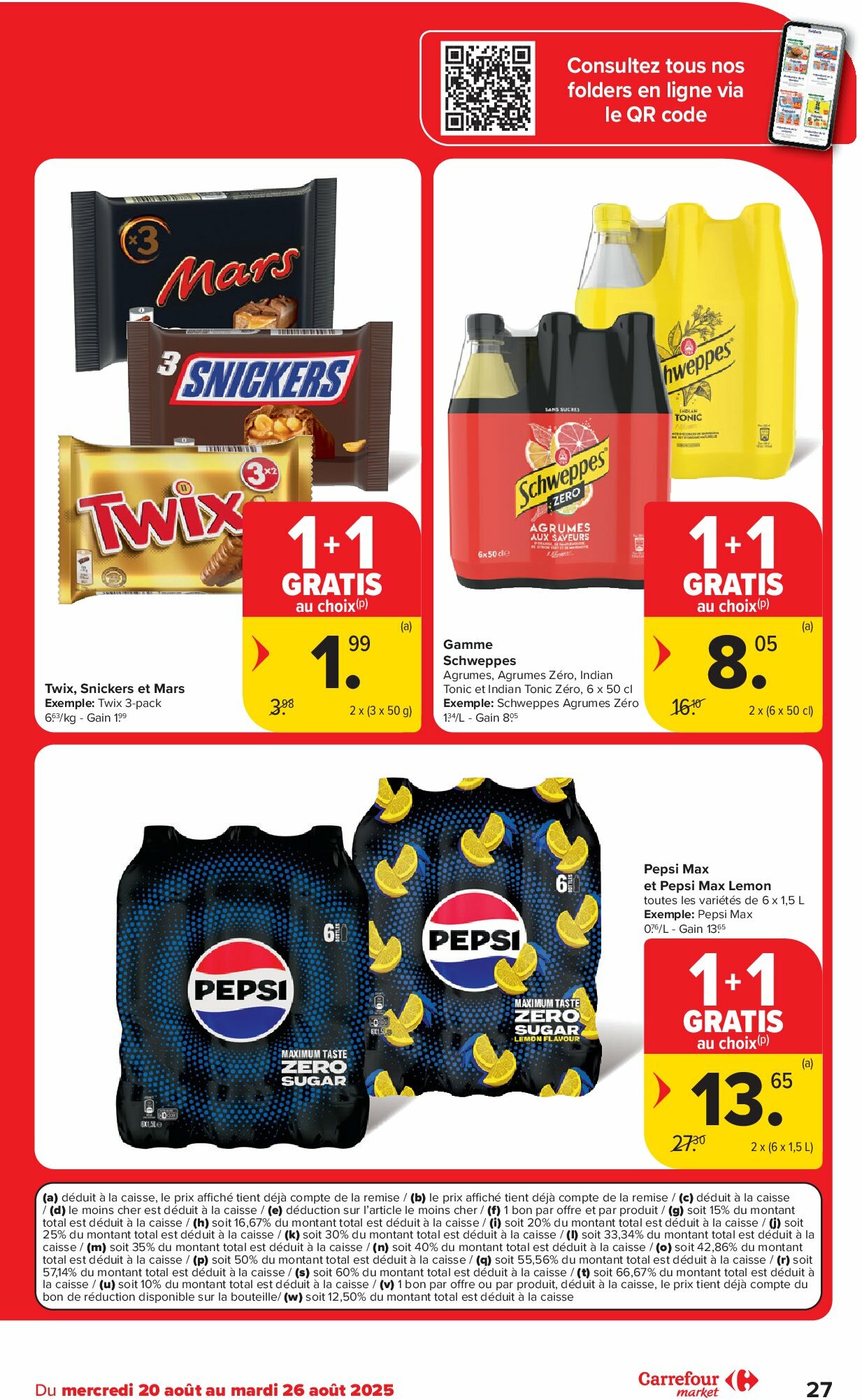 carrefour-market - Carrefour Market folder geldig vanaf 20/08 - 26/08 - page: 27