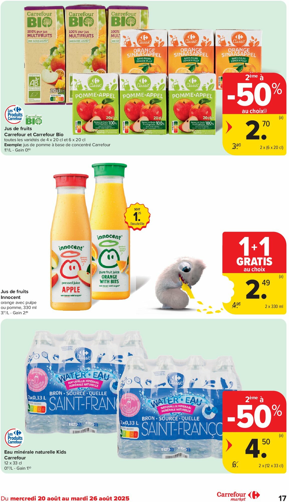 carrefour-market - Carrefour Market folder geldig vanaf 20/08 - 26/08 - page: 17