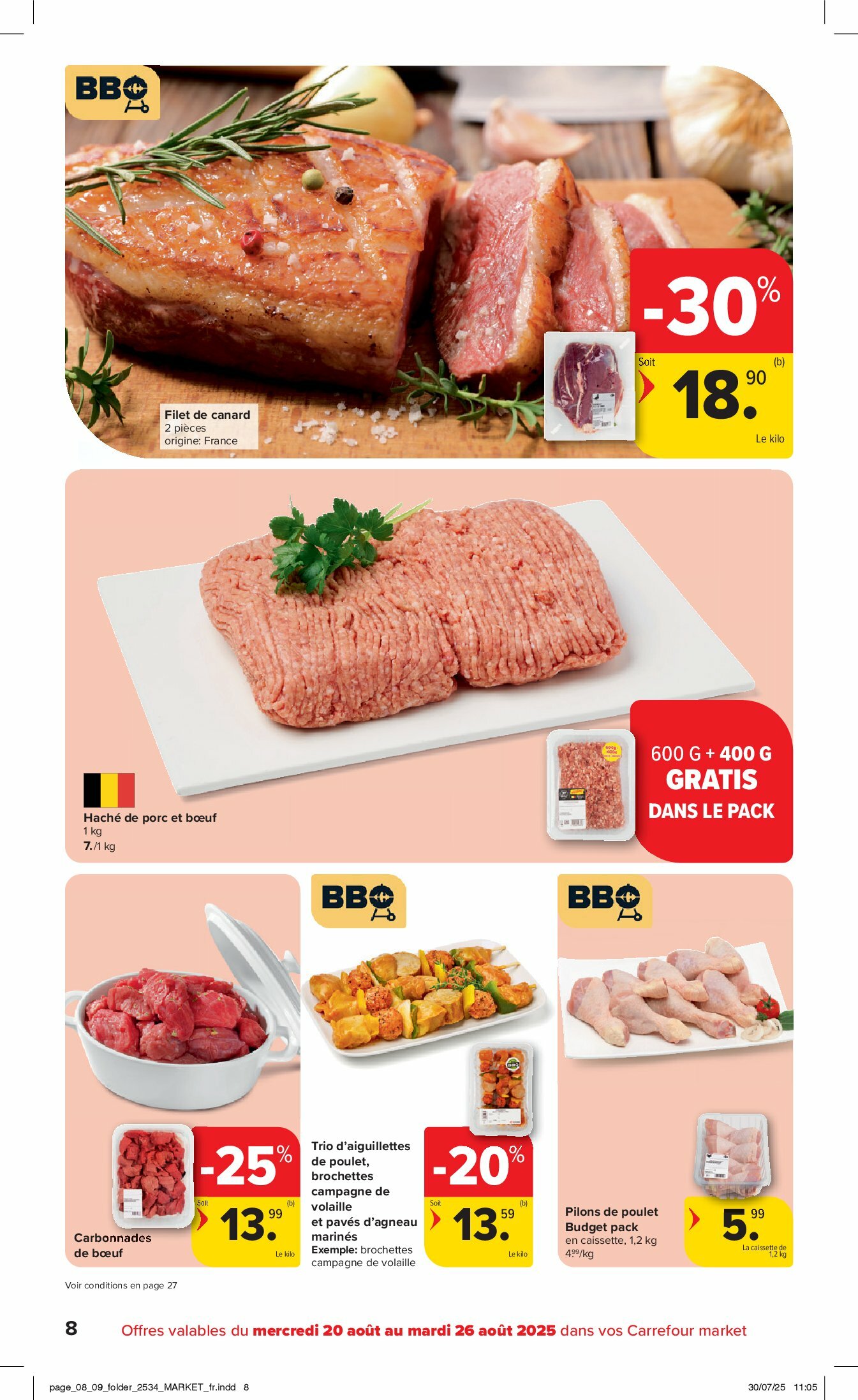 carrefour-market - Carrefour Market folder geldig vanaf 20/08 - 26/08 - page: 8
