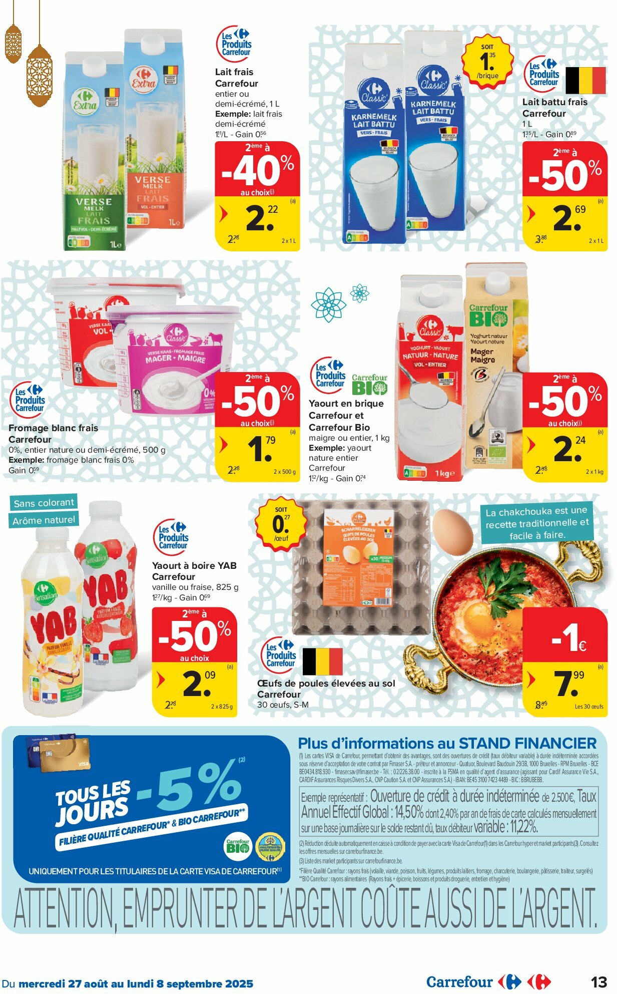 carrefour-market - Carrefour Market - Nos mílle et une saveurs folder geldig vanaf 27/08 - 08/09 - page: 13