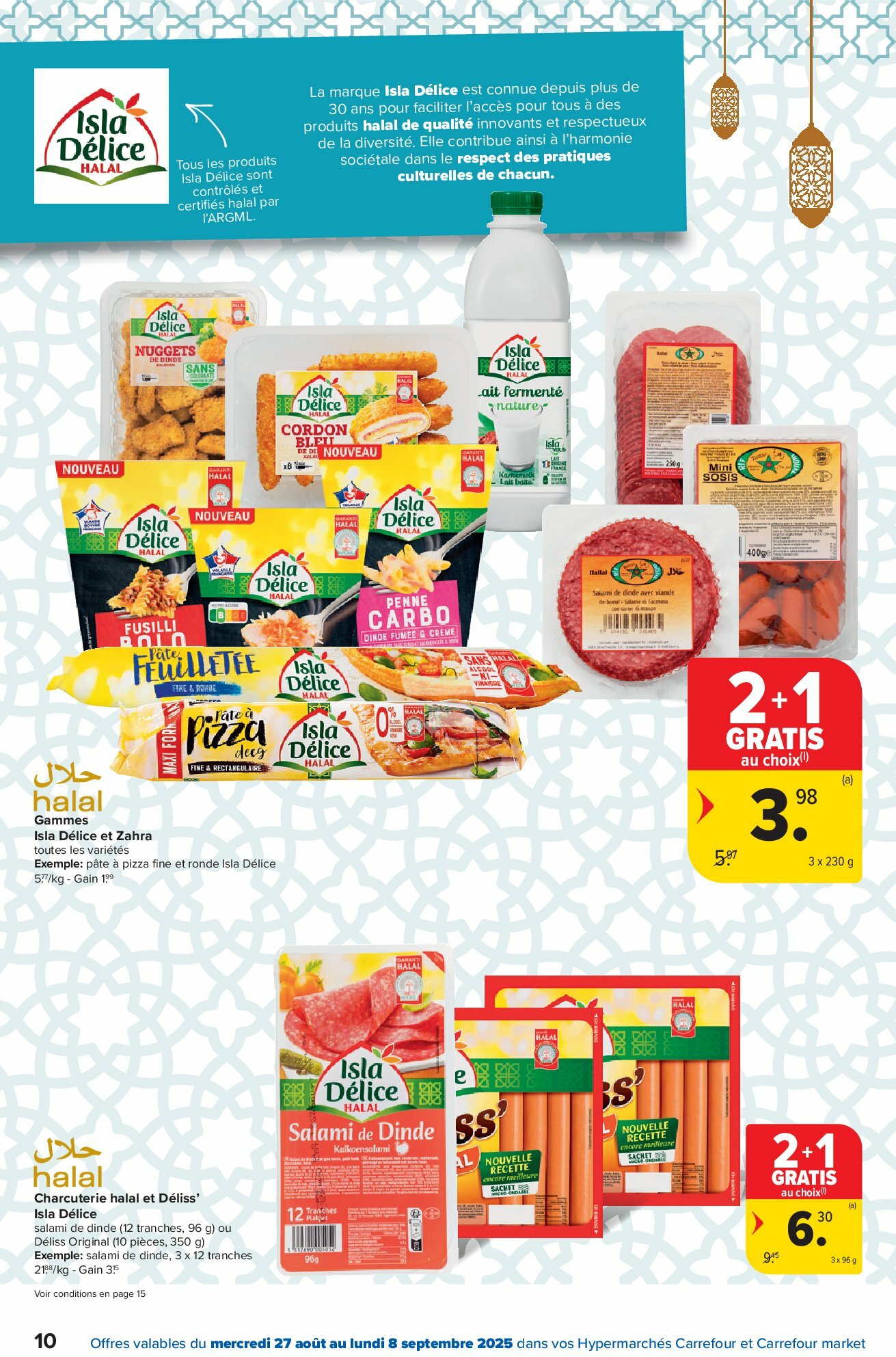 carrefour-market - Carrefour Market - Nos mílle et une saveurs folder geldig vanaf 27/08 - 08/09 - page: 10