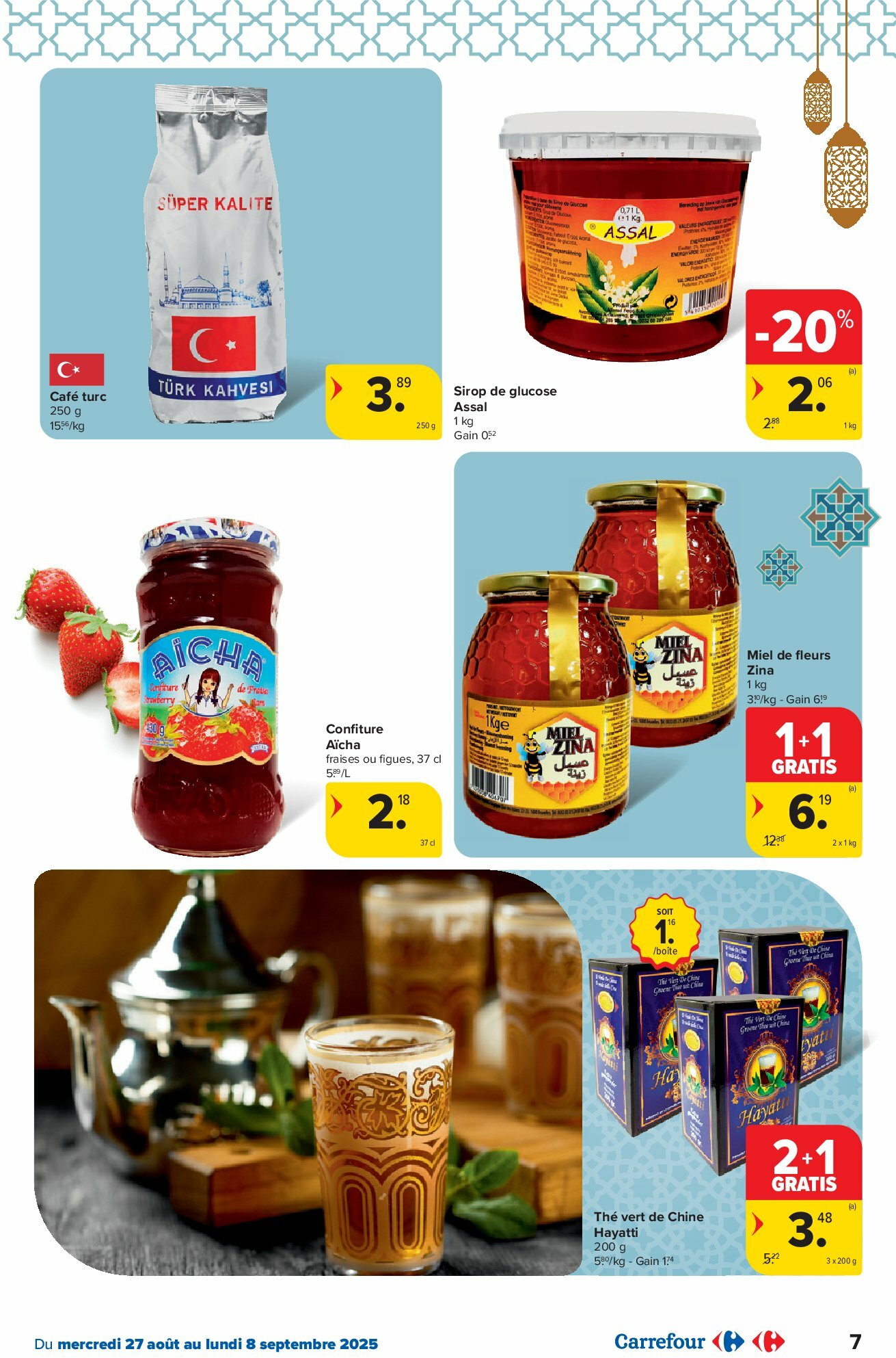carrefour-market - Carrefour Market - Nos mílle et une saveurs folder geldig vanaf 27/08 - 08/09 - page: 7