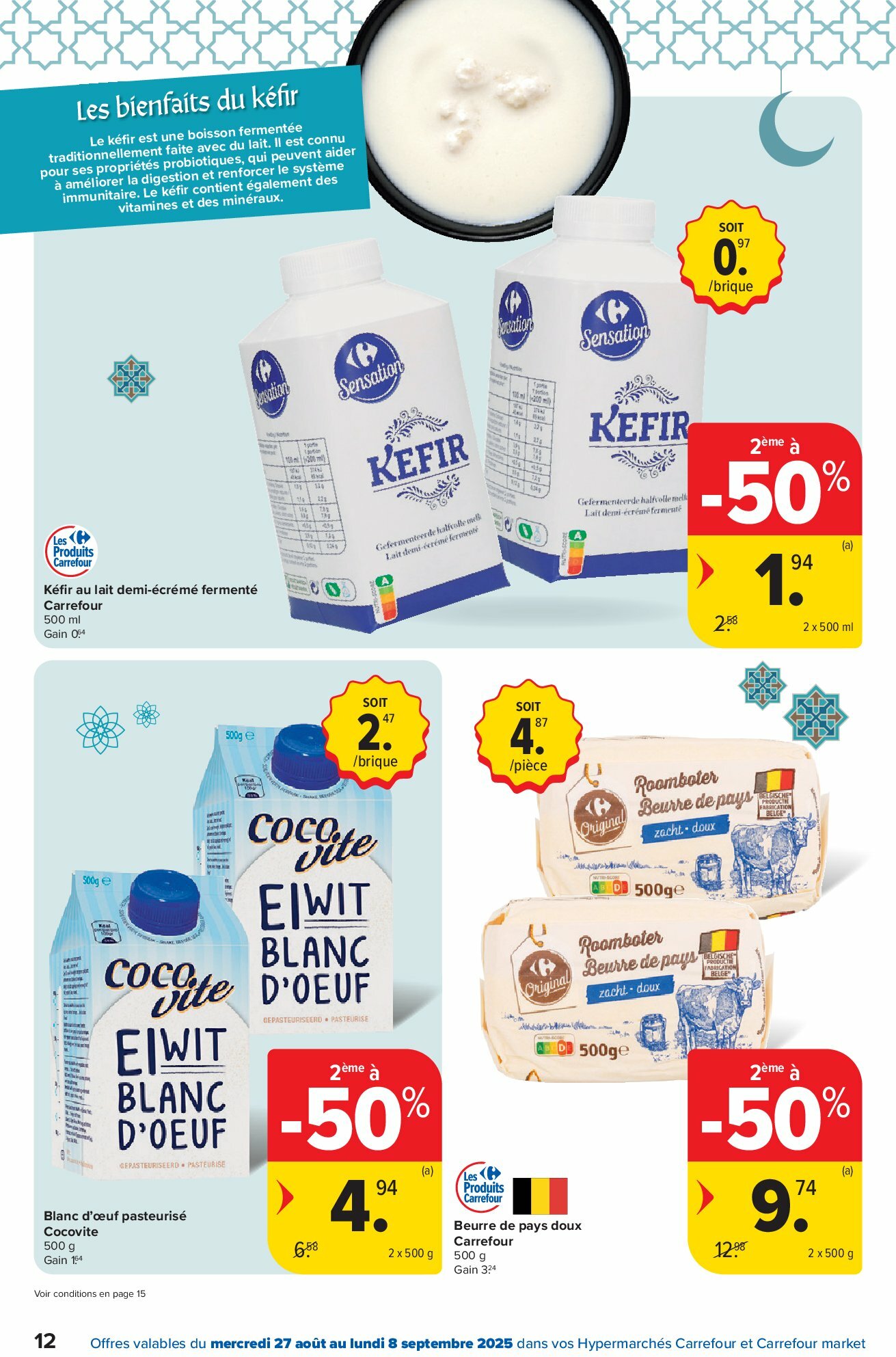 carrefour-market - Carrefour Market - Nos mílle et une saveurs folder geldig vanaf 27/08 - 08/09 - page: 12