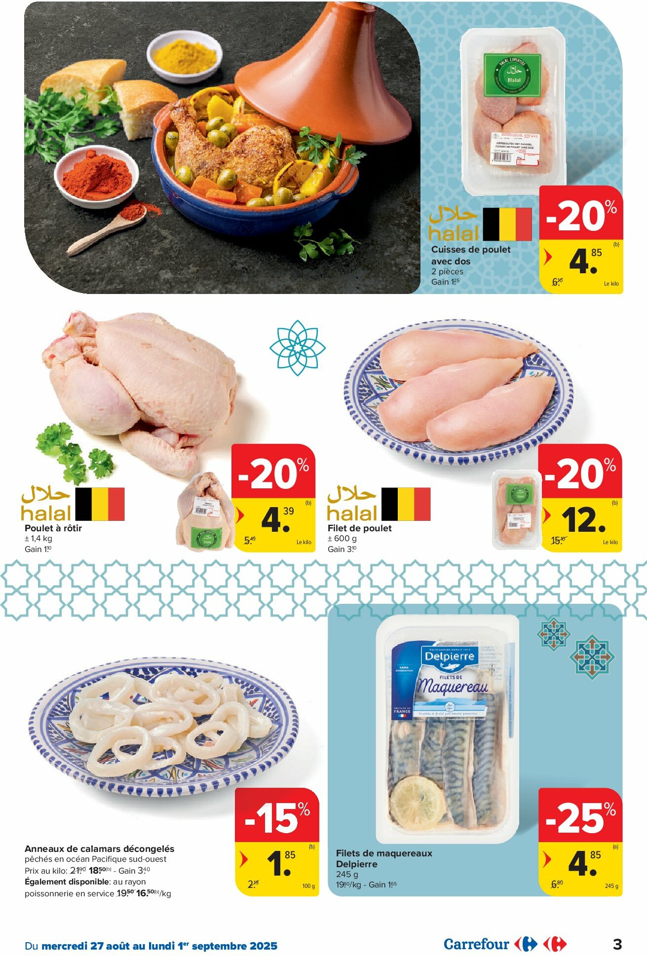 carrefour-market - Carrefour Market - Nos mílle et une saveurs folder geldig vanaf 27/08 - 08/09 - page: 3