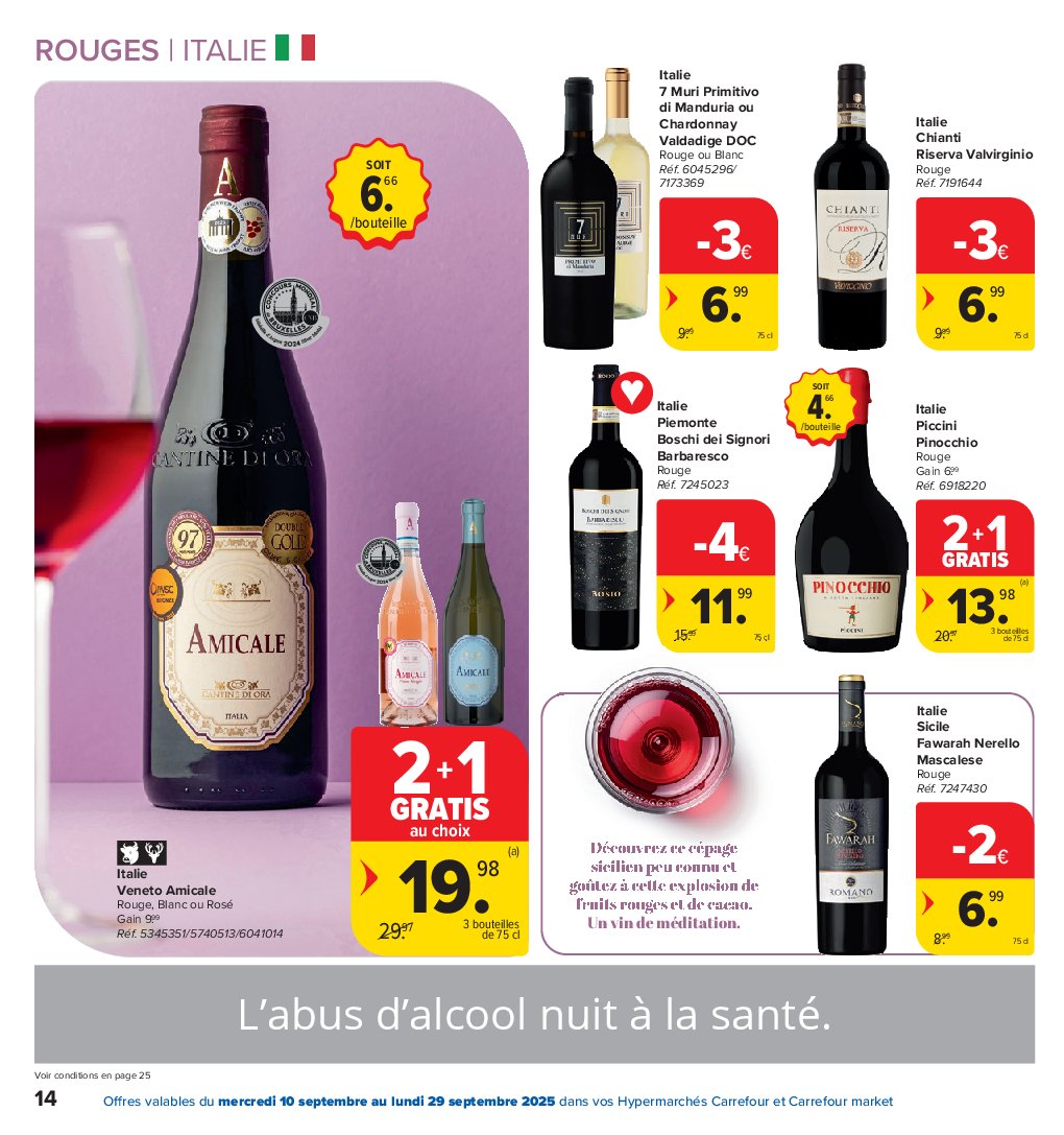 carrefour-market - Carrefour Market - Foire aux Vins folder geldig vanaf 10/09 - 29/09 - page: 14 carrefour-market - Carrefour Market - Foire aux Vins folder geldig vanaf 10/09 - 29/09 - page: 14