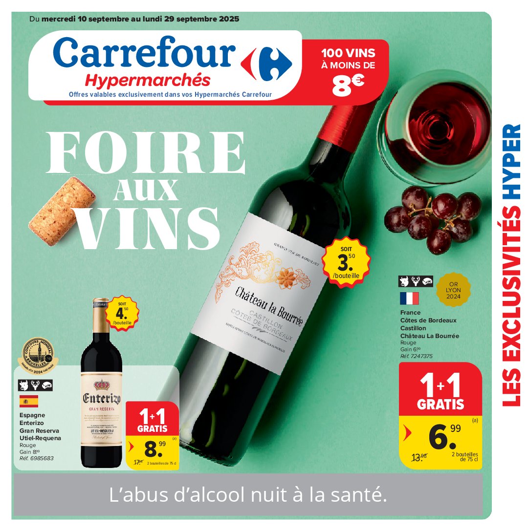 carrefour-market - Carrefour Market - Foire aux Vins folder geldig vanaf 10/09 - 29/09 - page: 29 carrefour-market - Carrefour Market - Foire aux Vins folder geldig vanaf 10/09 - 29/09 - page: 29