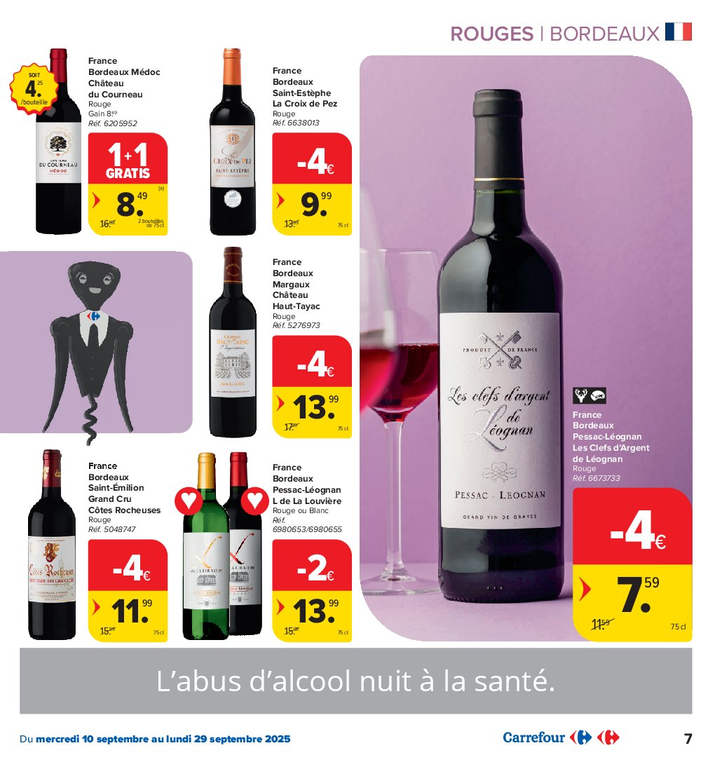 carrefour-market - Carrefour Market - Foire aux Vins folder geldig vanaf 10/09 - 29/09 - page: 7 carrefour-market - Carrefour Market - Foire aux Vins folder geldig vanaf 10/09 - 29/09 - page: 7
