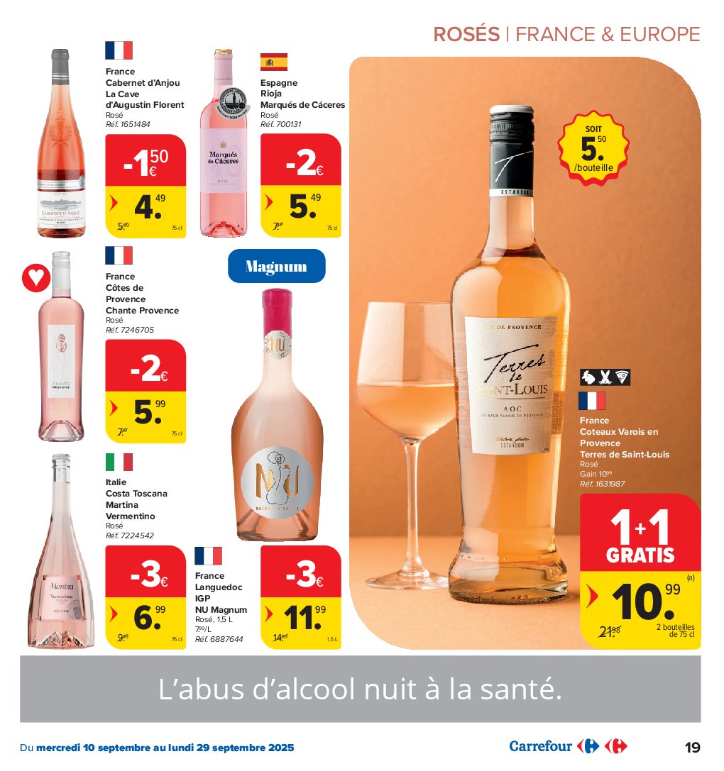 carrefour-market - Carrefour Market - Foire aux Vins folder geldig vanaf 10/09 - 29/09 - page: 19 carrefour-market - Carrefour Market - Foire aux Vins folder geldig vanaf 10/09 - 29/09 - page: 19