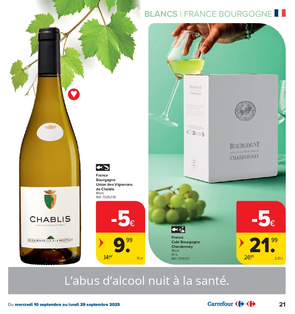 carrefour-market - Carrefour Market - Foire aux Vins folder geldig vanaf 10/09 - 29/09 - page: 21 carrefour-market - Carrefour Market - Foire aux Vins folder geldig vanaf 10/09 - 29/09 - page: 21