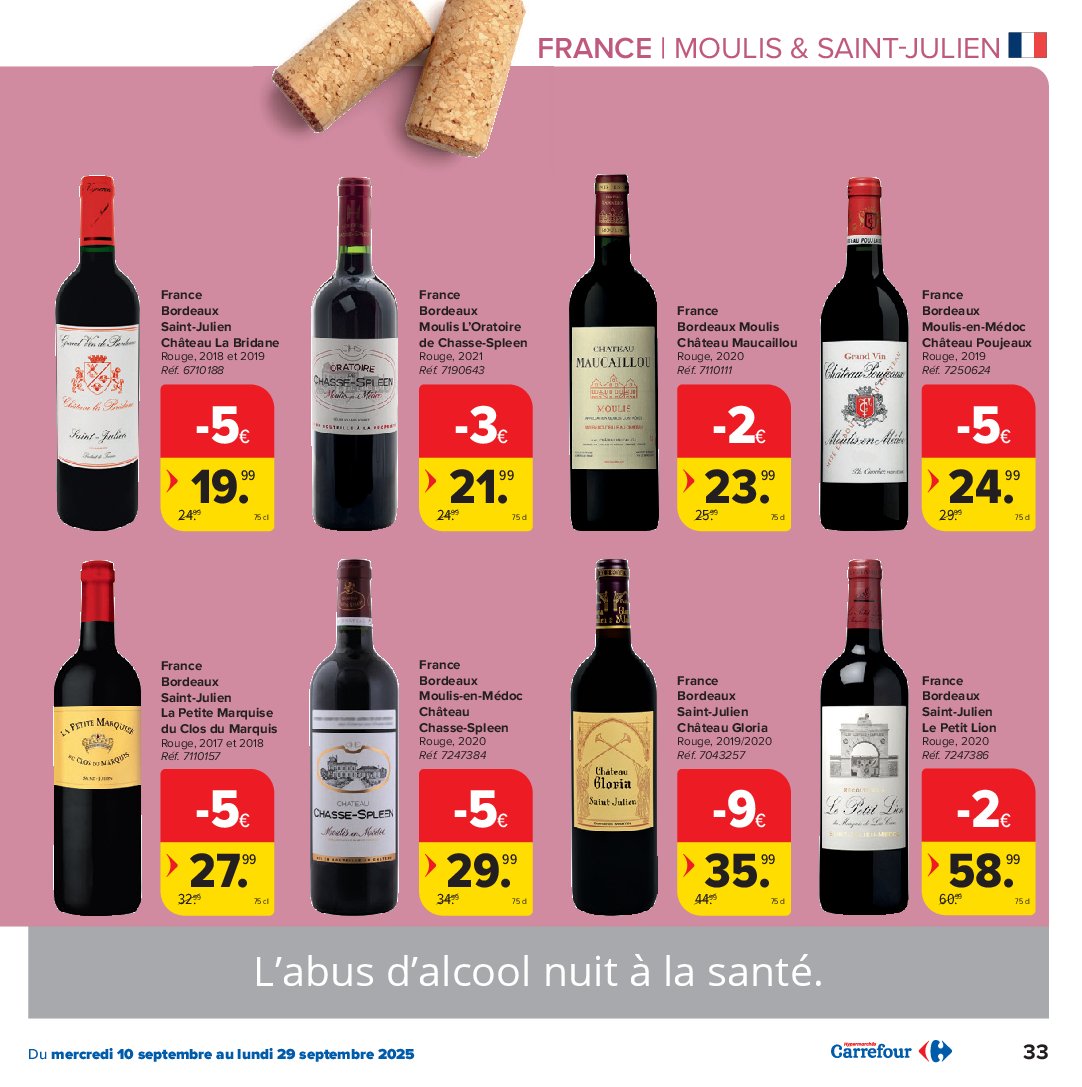 carrefour-market - Carrefour Market - Foire aux Vins folder geldig vanaf 10/09 - 29/09 - page: 33 carrefour-market - Carrefour Market - Foire aux Vins folder geldig vanaf 10/09 - 29/09 - page: 33