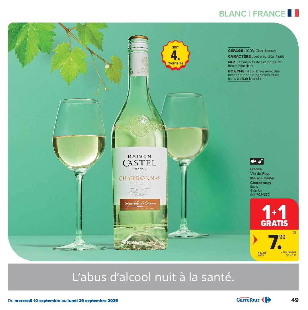 carrefour-market - Carrefour Market - Foire aux Vins folder geldig vanaf 10/09 - 29/09 - page: 49 carrefour-market - Carrefour Market - Foire aux Vins folder geldig vanaf 10/09 - 29/09 - page: 49