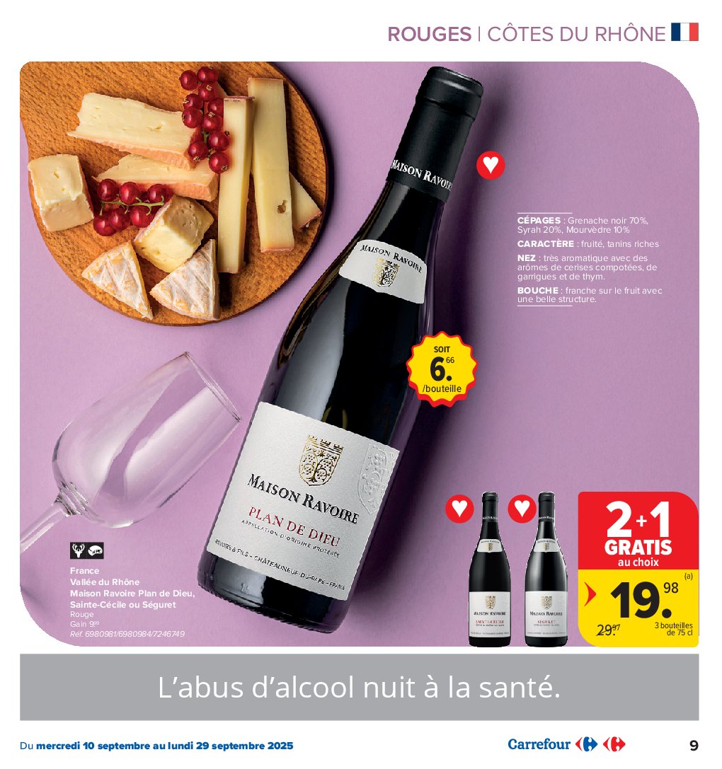 carrefour-market - Carrefour Market - Foire aux Vins folder geldig vanaf 10/09 - 29/09 - page: 9 carrefour-market - Carrefour Market - Foire aux Vins folder geldig vanaf 10/09 - 29/09 - page: 9