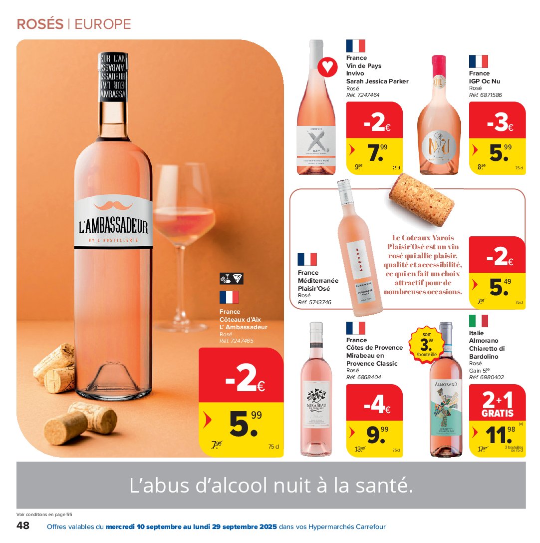 carrefour-market - Carrefour Market - Foire aux Vins folder geldig vanaf 10/09 - 29/09 - page: 48 carrefour-market - Carrefour Market - Foire aux Vins folder geldig vanaf 10/09 - 29/09 - page: 48
