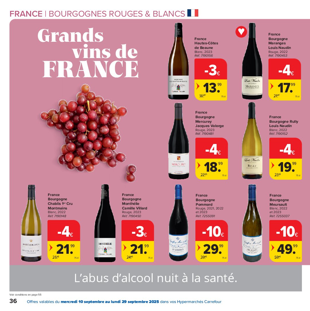 carrefour-market - Carrefour Market - Foire aux Vins folder geldig vanaf 10/09 - 29/09 - page: 36 carrefour-market - Carrefour Market - Foire aux Vins folder geldig vanaf 10/09 - 29/09 - page: 36