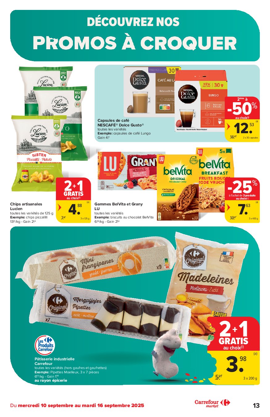 carrefour-market - Carrefour Market folder geldig vanaf 10/09 - 16/09 - page: 13