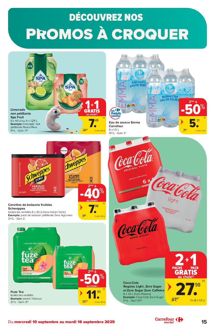 carrefour-market - Carrefour Market folder geldig vanaf 10/09 - 16/09 - page: 15