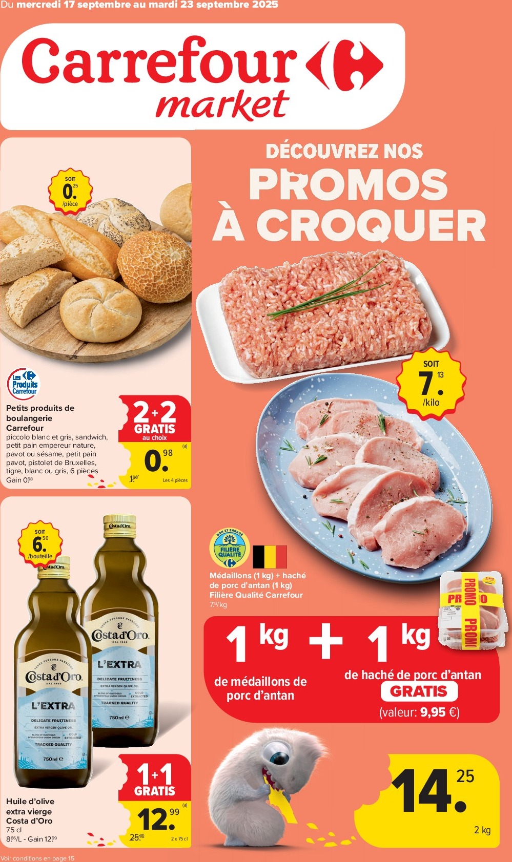 carrefour-market - Carrefour Market folder geldig vanaf 17/09 - 23/09