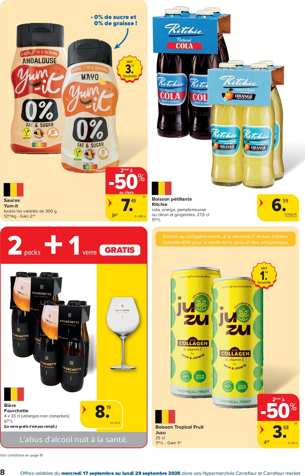 carrefour-market - Carrefour Market - Act for food folder geldig vanaf 17/09 - 29/09 - page: 8