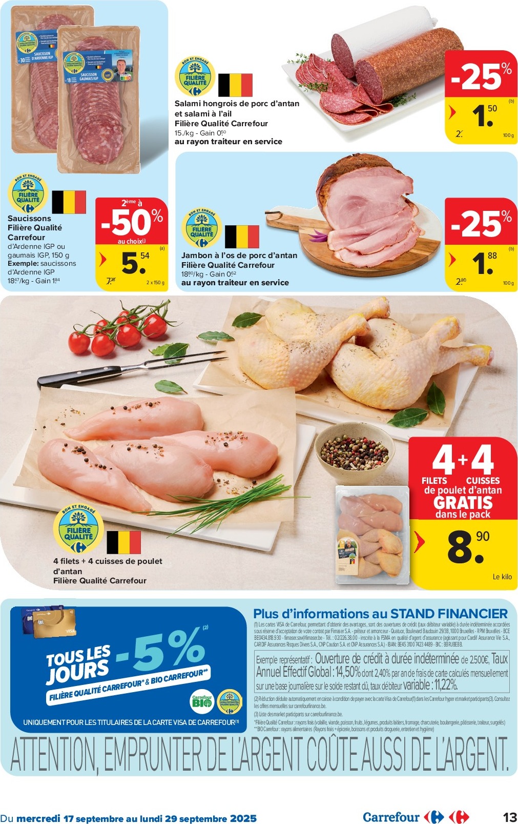 carrefour-market - Carrefour Market - Act for food folder geldig vanaf 17/09 - 29/09 - page: 13