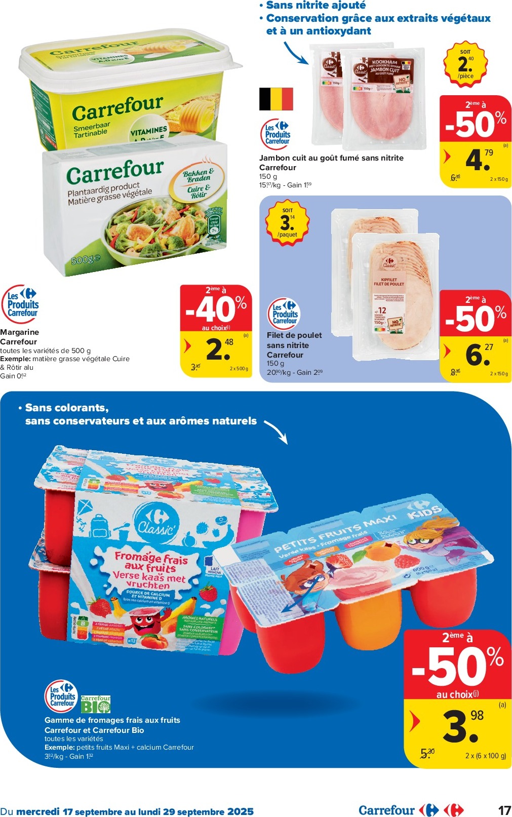 carrefour-market - Carrefour Market - Act for food folder geldig vanaf 17/09 - 29/09 - page: 17