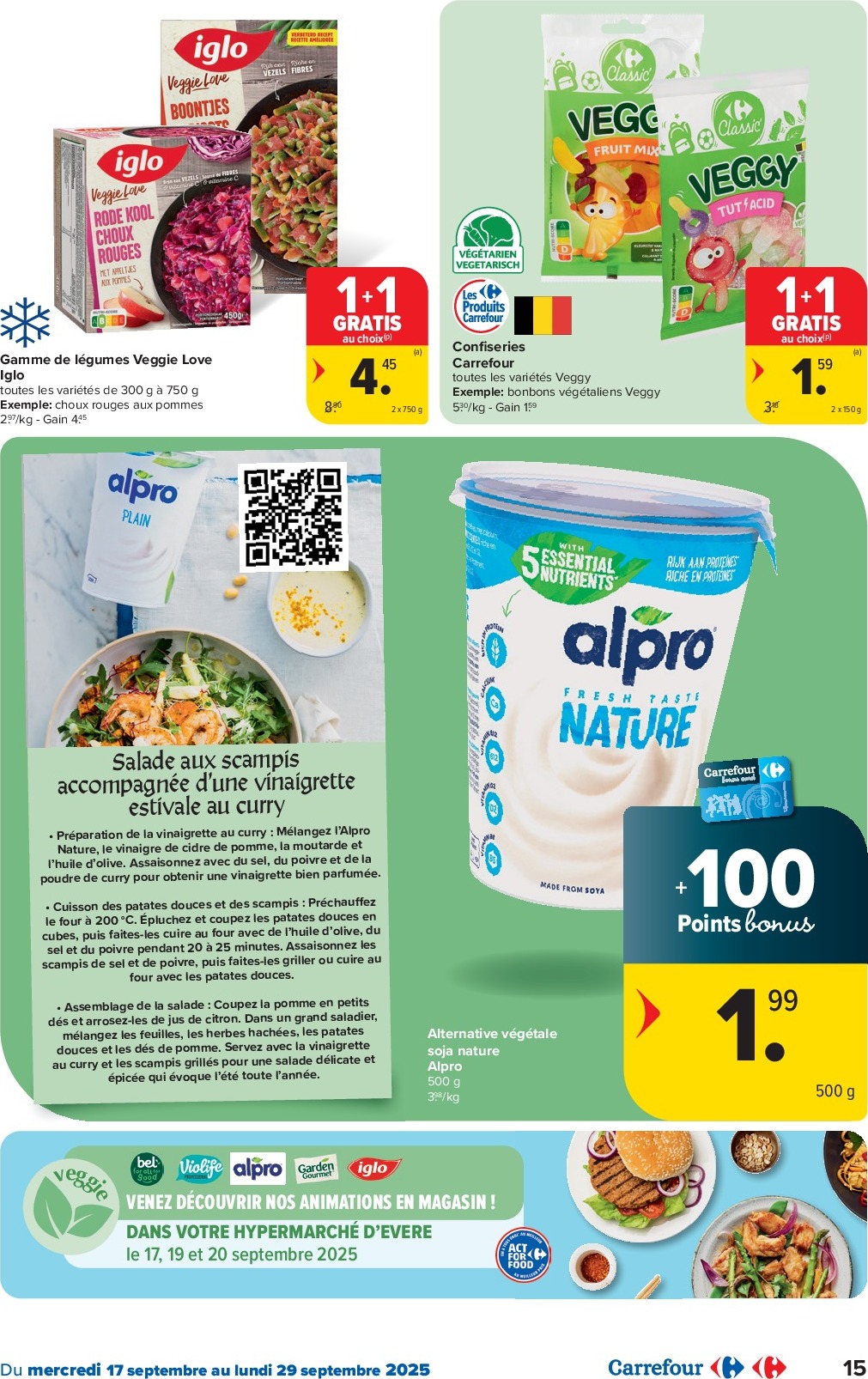 carrefour-market - Carrefour Market - Act for food folder geldig vanaf 17/09 - 29/09 - page: 15