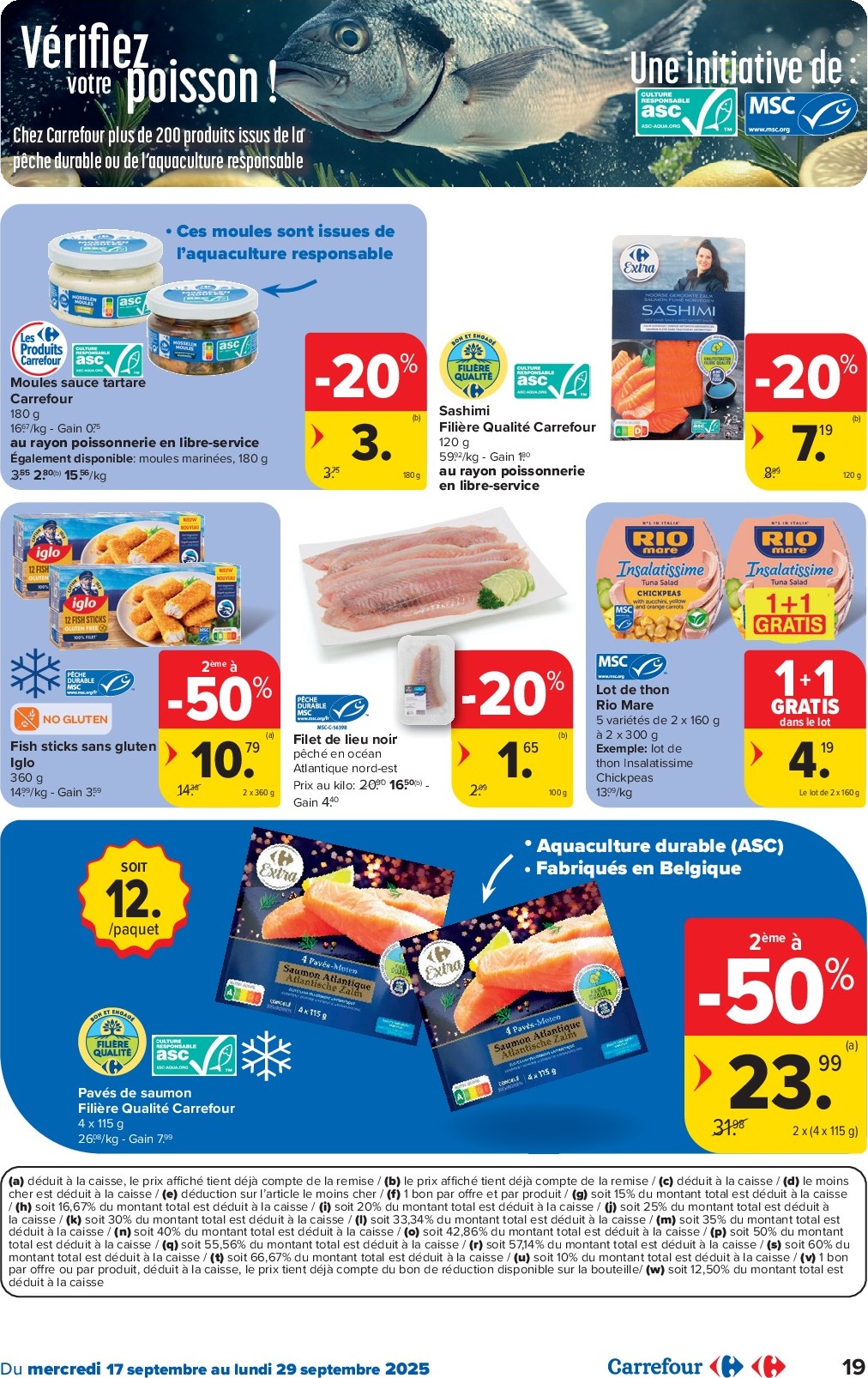 carrefour-market - Carrefour Market - Act for food folder geldig vanaf 17/09 - 29/09 - page: 19