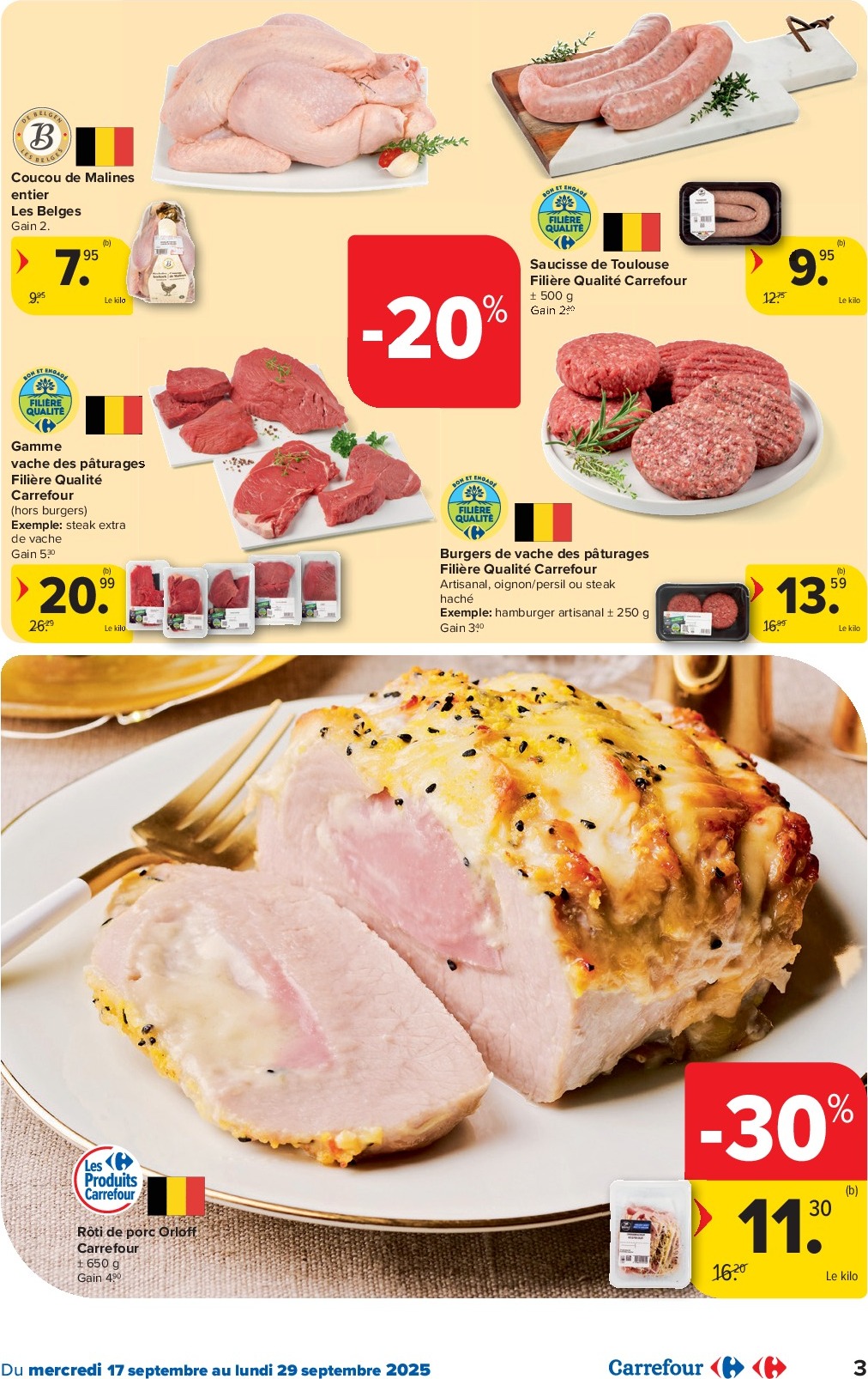 carrefour-market - Carrefour Market - Act for food folder geldig vanaf 17/09 - 29/09 - page: 3