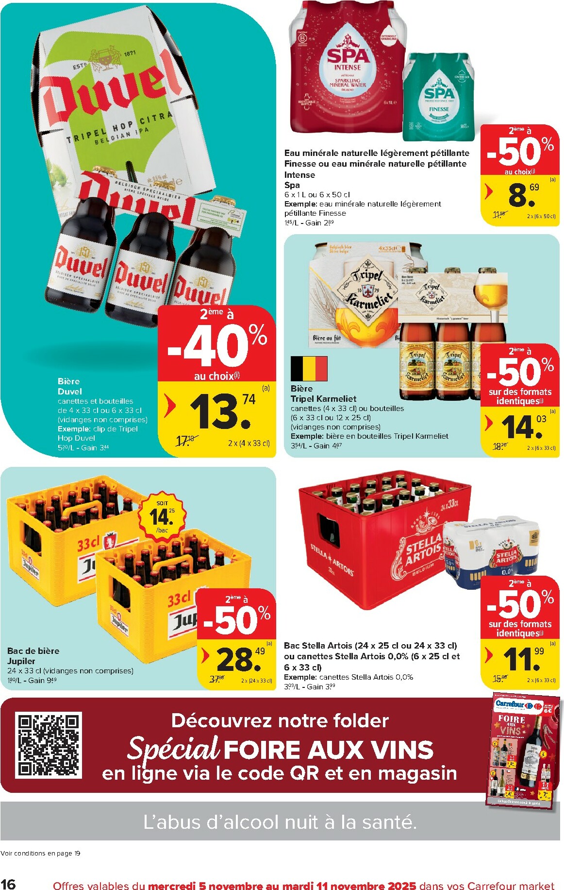 carrefour-market - De Carrefour Market folder geldig vanaf 05/11 t/m 11/11 - page: 16