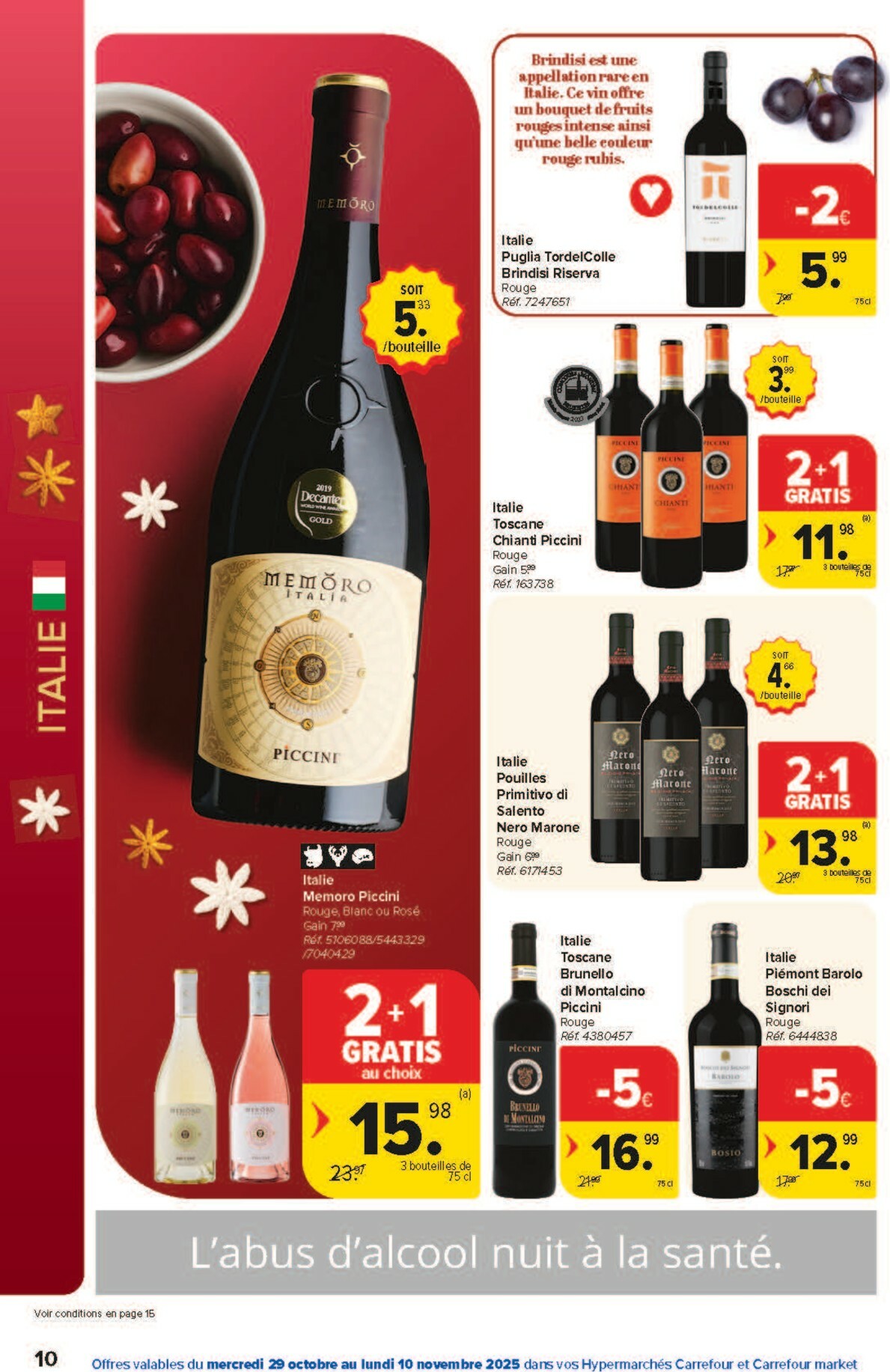 carrefour-market - De Carrefour Market - Market Foire aux vins folder geldig vanaf 29/10 t/m 10/11 - page: 10