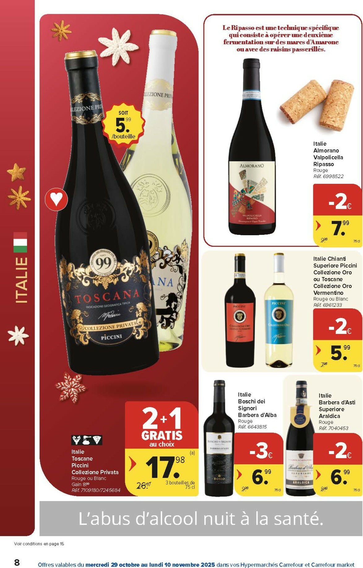 carrefour-market - De Carrefour Market - Market Foire aux vins folder geldig vanaf 29/10 t/m 10/11 - page: 8