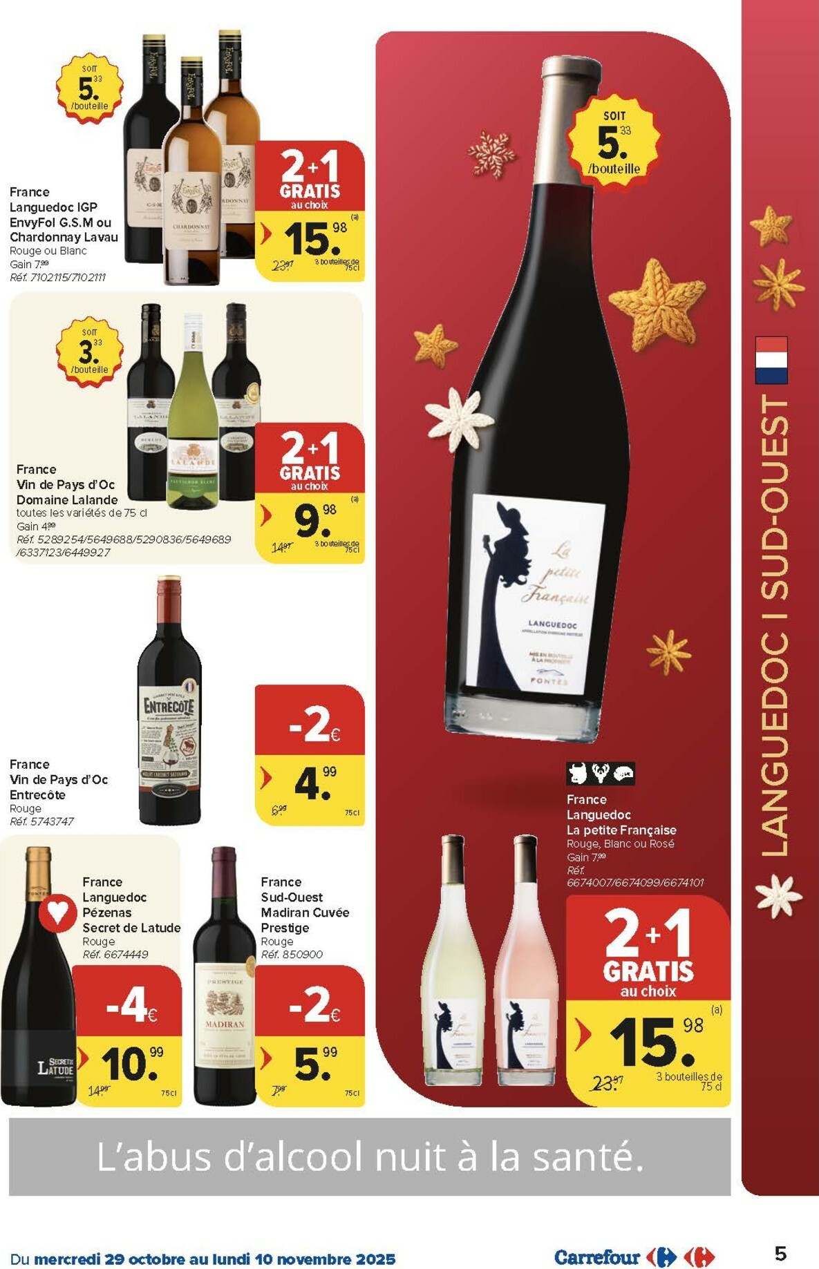 carrefour-market - De Carrefour Market - Market Foire aux vins folder geldig vanaf 29/10 t/m 10/11 - page: 5