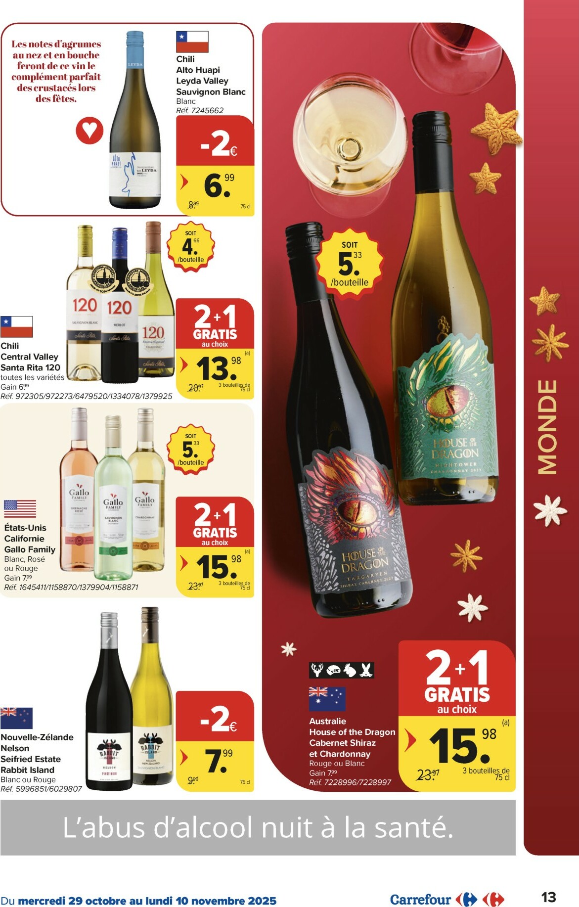 carrefour-market - De Carrefour Market - Market Foire aux vins folder geldig vanaf 29/10 t/m 10/11 - page: 13