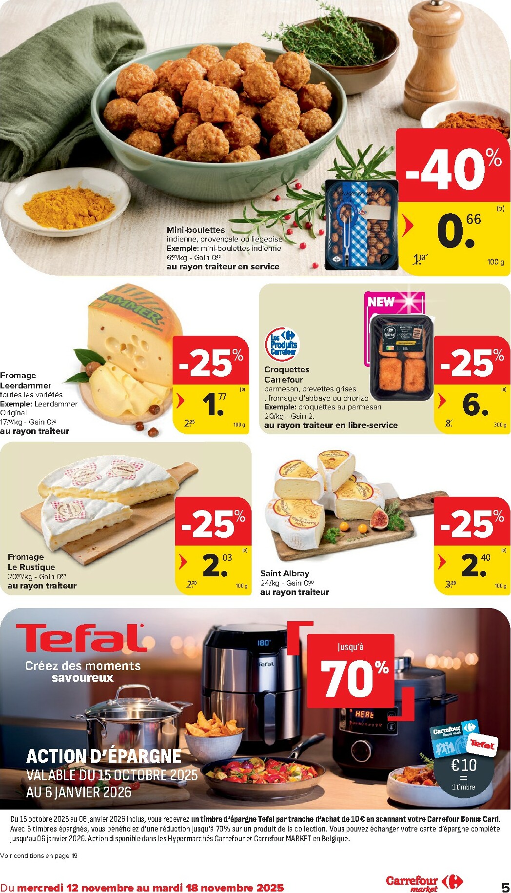 carrefour-market - De Carrefour Market folder geldig vanaf 12/11 t/m 18/11 - page: 5