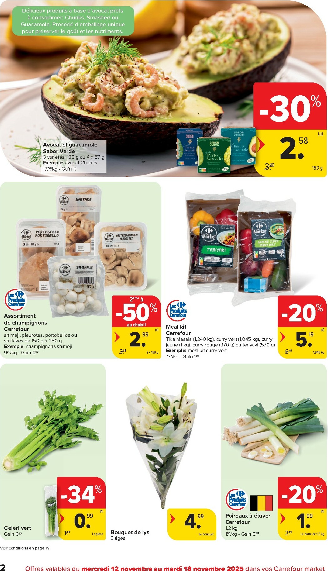 carrefour-market - De Carrefour Market folder geldig vanaf 12/11 t/m 18/11 - page: 2
