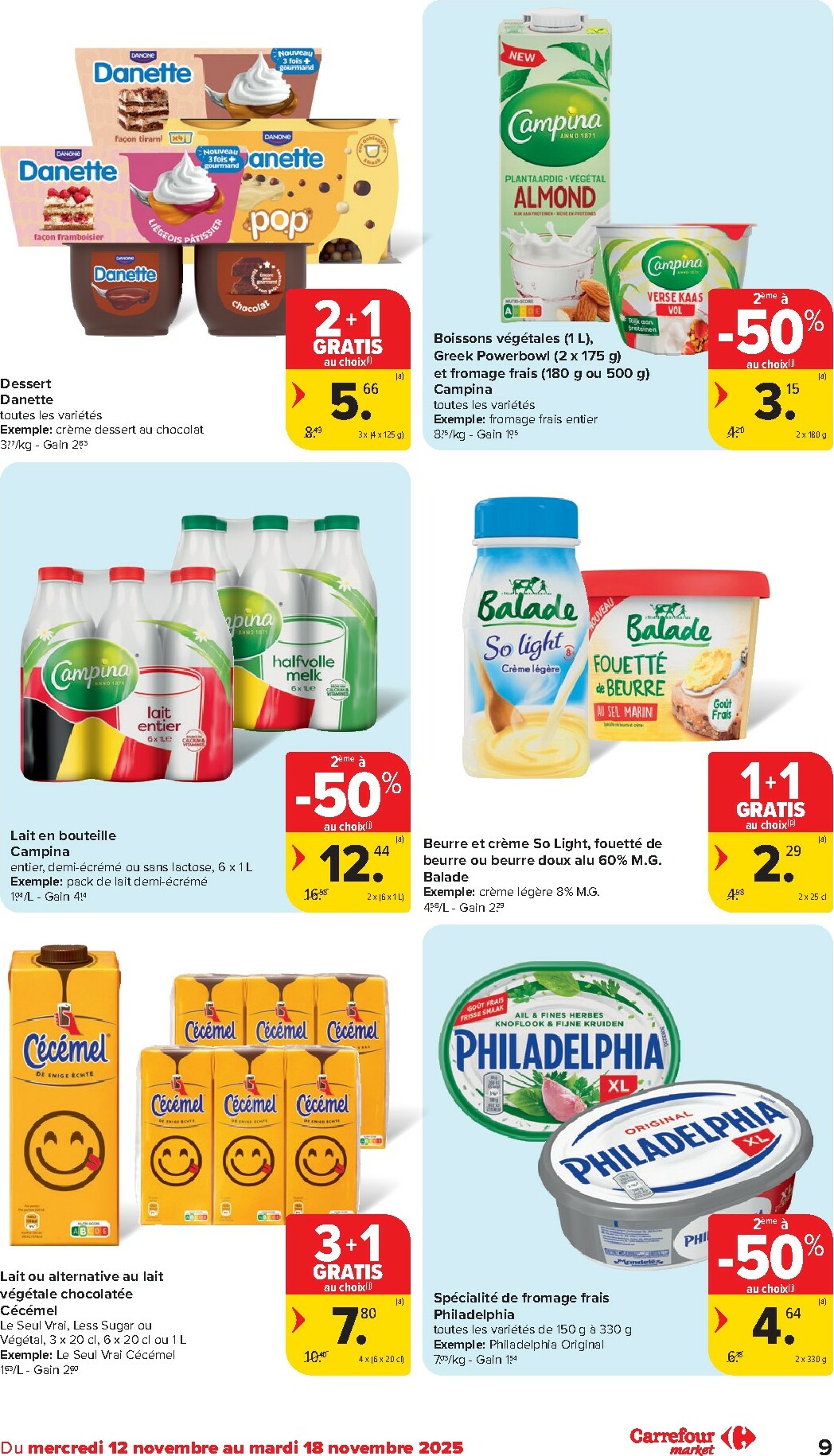 carrefour-market - De Carrefour Market folder geldig vanaf 12/11 t/m 18/11 - page: 9