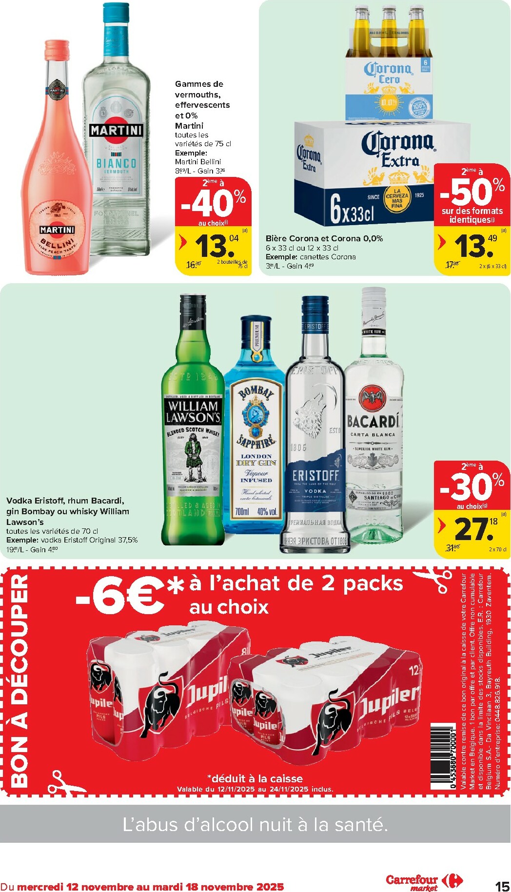 carrefour-market - De Carrefour Market folder geldig vanaf 12/11 t/m 18/11 - page: 15
