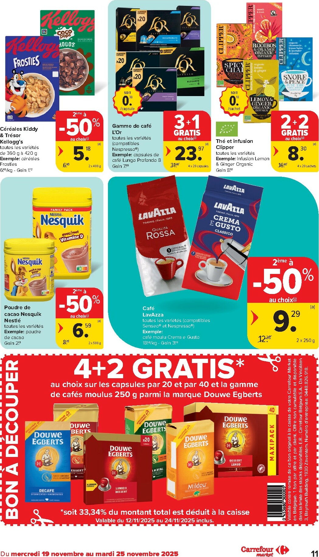 carrefour-market - De Carrefour Market folder geldig vanaf 19/11 t/m 25/11 - page: 11