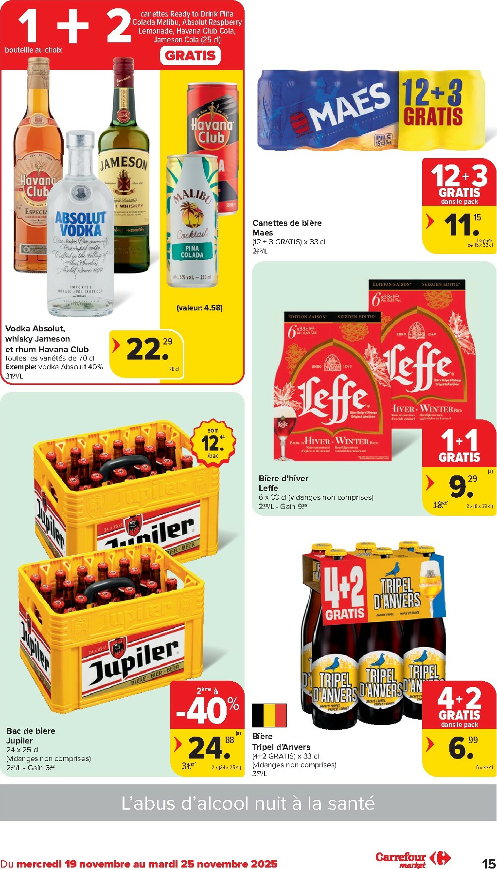 carrefour-market - De Carrefour Market folder geldig vanaf 19/11 t/m 25/11 - page: 15