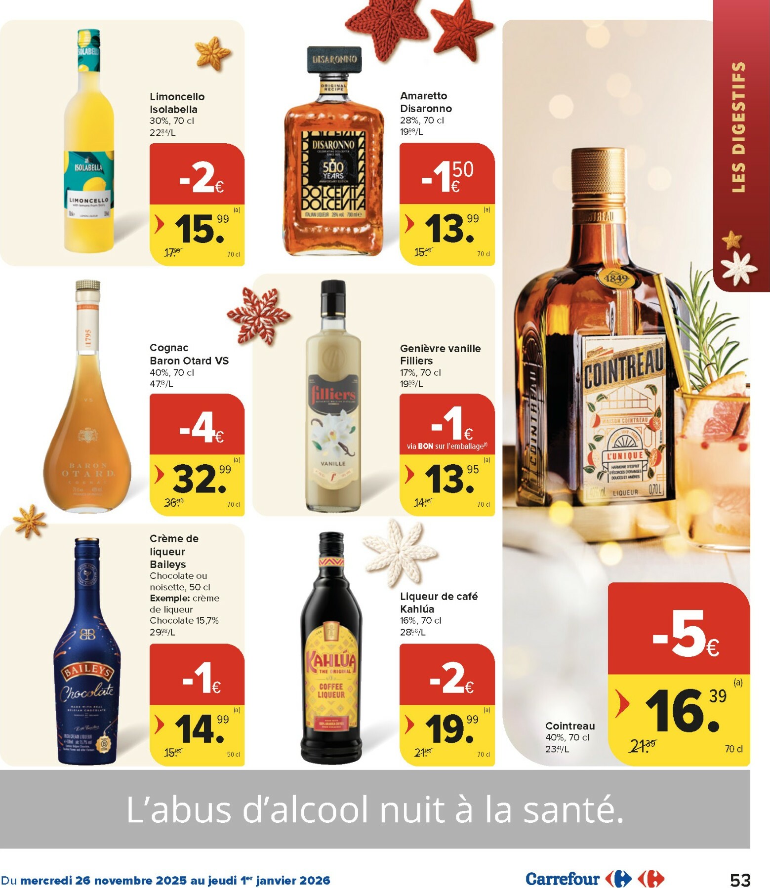 carrefour-market - De Carrefour Market folder geldig vanaf 26/11 t/m 01/01 - page: 53